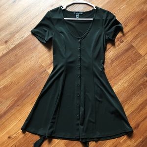 NWOT Forever 21 black mini dress